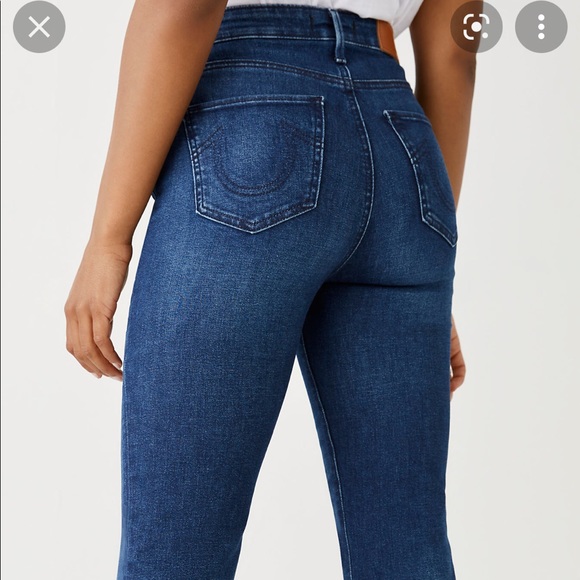True Religion high rise modern flare Jeans - Picture 2 of 10